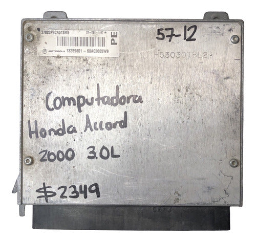 Computadora Honda Accord 3.0l 2000 37820-p8c-a51 (pe)
