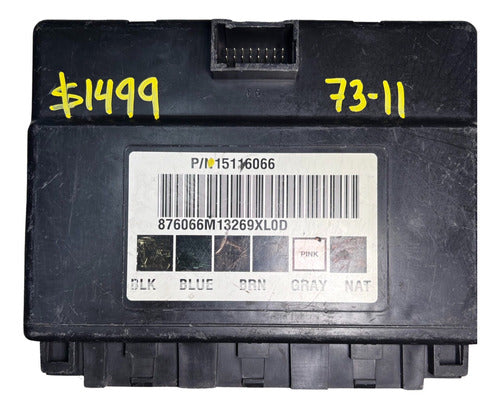 Módulo Bcm Chevrolet Suburban A/t 2003-2007 15116066