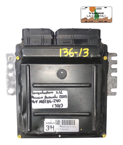 Computadora Nissan Armada 5.6l 2005 4x4 Mec86-240 (3h)
