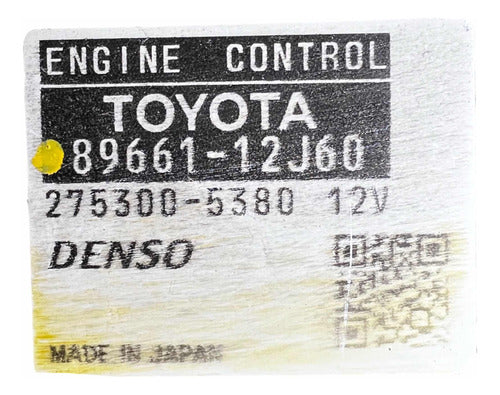 Computadora Toyota Scion Xb 2.4l 08-10 89661-12j60