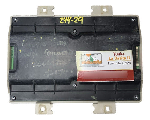 Modulo Bcm Dodge Caravan 2006-2007 P04692245ab