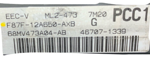 Computadora Ford Explorer 5.0l A/t 1998 F87f-12a650-axb