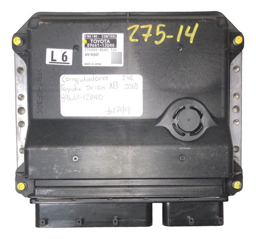 Computadora Toyota Scion Xb 2.4l 2010 89661-12d40