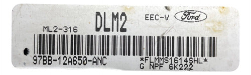 Computadora Ford Contour 2.0l 1997 97bb-12a650-anc