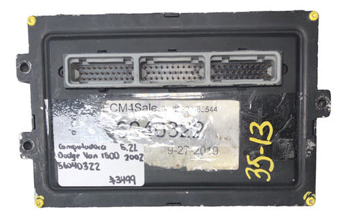 Computadora Dodge Van 1500 5.2l 2002 P56040322ad