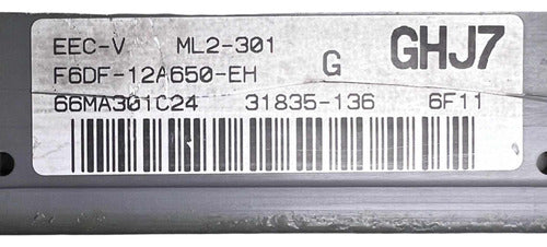 Computadora Ford Taurus 3.0l A/t 1996 F6df-12a650-eh