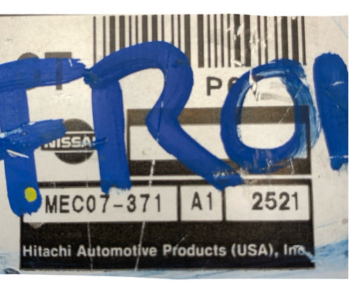 Computadora Nissan Frontier 3.3l 01-02 Mec07-371 A1 (6t)
