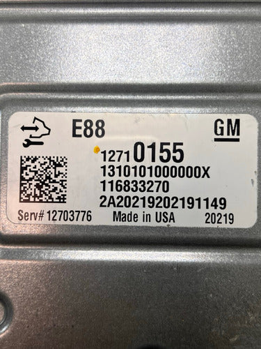 Computadora Chevrolet Malibu 1.5l 20-21 12710155
