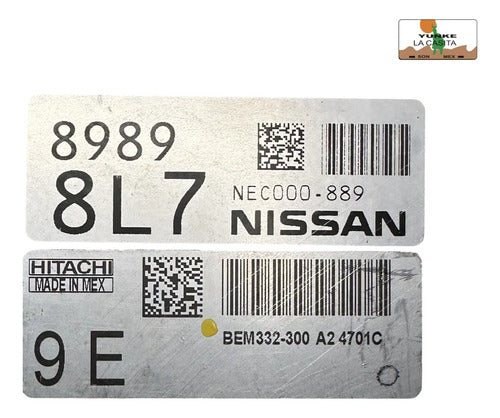 Computadora Nissan Versa A/t 1.6l 14-18 Bem332-300 A2 (9e)