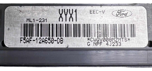 Computadora Ford Crown Victoria 4.6l 1995 F5af-12a650-db