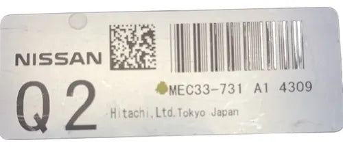 Computadora Nissan Murano 3.5l 2004 Mec33-731 A1 (q2)