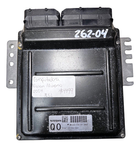 Computadora Nissan Murano 3.5l 2004 Mec33-710 C1 (q0)