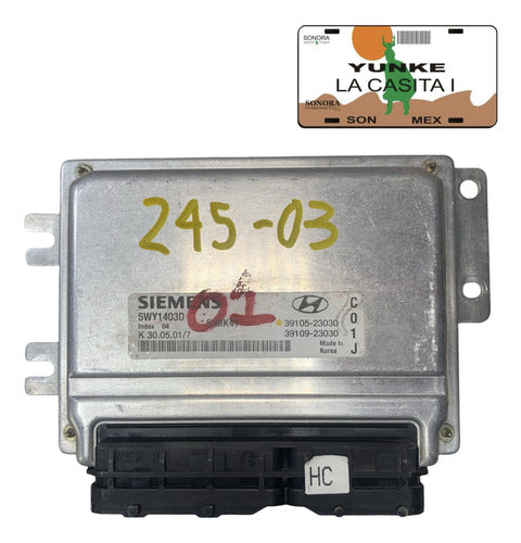 Computadora Hyundai Elantra 2.0l 2001 39105-23030