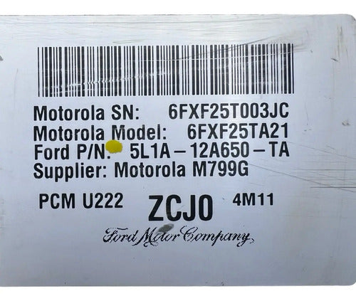 Pcm Computadora Ford Expedition 5.4l A/t 2005 5l1a-12a650-ta