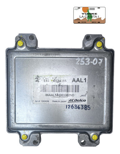 Computadora Chevrolet Aveo 1.6l 2010 12636385 (aal1)