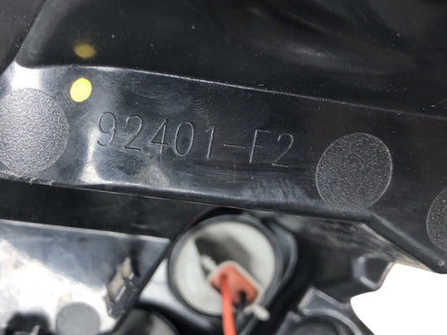 Calavera Lh Hyundai Elantra 19-20 92401-f2 Izquierdo/conductor Rojo