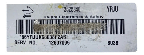 Computadora Gmc Acadia 3.6l 2008 12625340 (yrju)