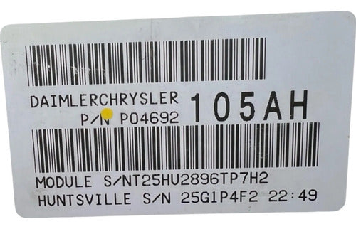 Caja De Fusibles Jeep Grand Cherokee 3.7l 2007 04692109ac