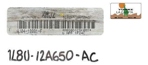 Pcm Computadora Ford Escape 3.0l A/t 01-02 1l8u-12a650-ac
