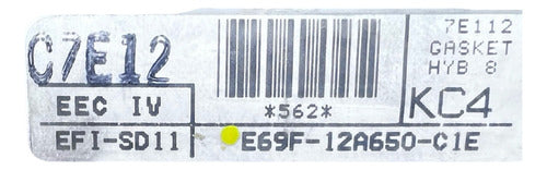 Computadora Ford Aerostar 3.0l 86-87 E69f-12a650-c1e