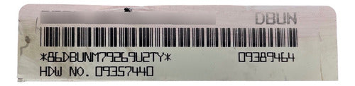 Computadora Chevrolet Malibu 99-02 09380717 (dbun)