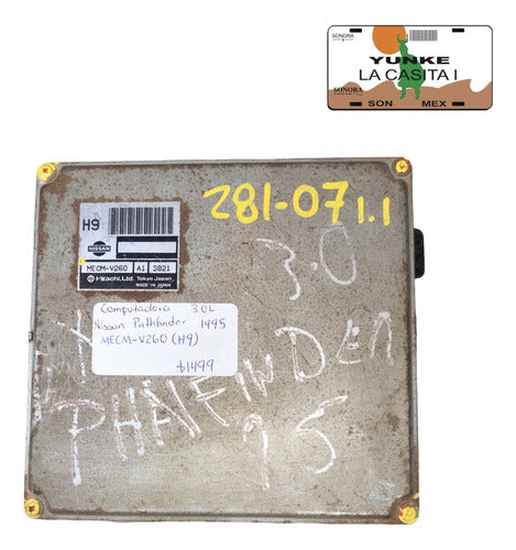 Computadora Nissan Pathfinder 3.0l 1995 Mecm-v260 (h9)