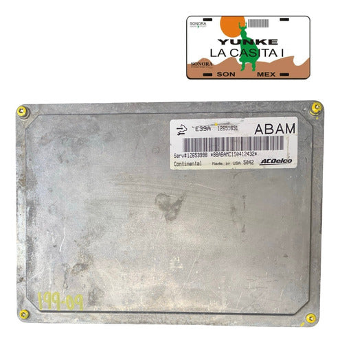 Computadora Chevrolet Equinox 3.6l 2015 12651631 (abam)