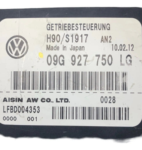 Modulo Tcm Vw Beetle 2.5l 12-14 09g 927 750 LG