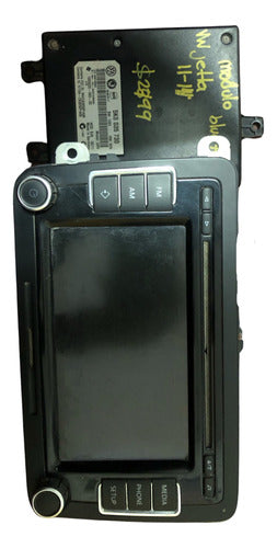 Estereo Y Módulo Bluetooth Vw Jetta 2011-2014 Pn:5k0035190