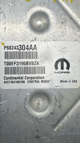 Pcm Computadora Dodge Ram 1500 3.6l A/t 16-19 P68243304aa P1