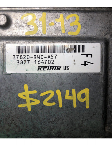 Computadora Acura Rdx 2.3l A/t 2007-2009 37820-rwc-a57 (f4)
