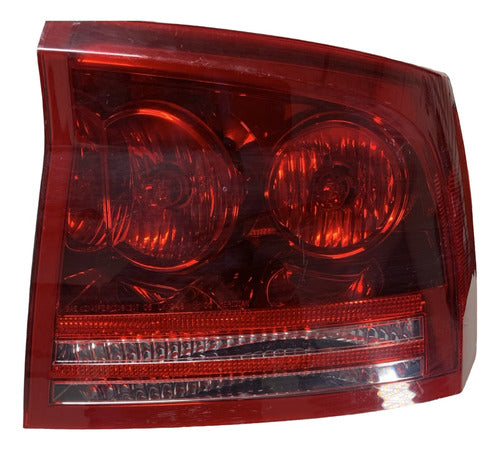 Calaveras Dodge Charger 2006-2008 Ambos Lados Rojo