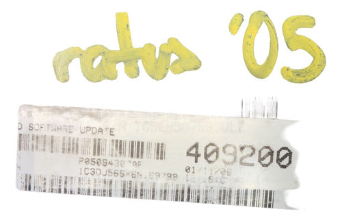 Computadora Dodge Stratus 2.4l A/t 2004 P05094307af