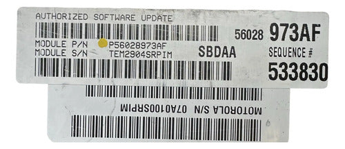 Pcm Computadora Dodge Durango 5.7l A/t 2005 P56028973af P2