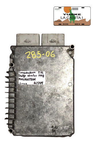 Computadora Dodge Stratus 2.5l 1998 P04606628ak
