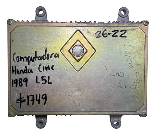 Computadora Honda Civic 1.5l 1989 37820-pm5-l570