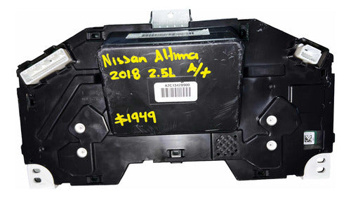 Velocimetro Cluster Nissan Altima 2018 2.5l 24810 9hu8a 6h Negro