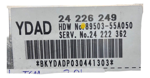 Modulo Tcm Saturn Vue 3.0l 02-03 89503-55a050 (ydad)
