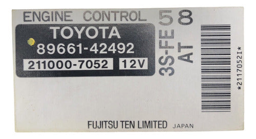 Computadora Toyota Rav4 2.0l 99-00 89661-42492