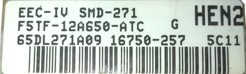 Pcm Computadora Ford Explorer 1995 4.0l F5tf-12a650-atc