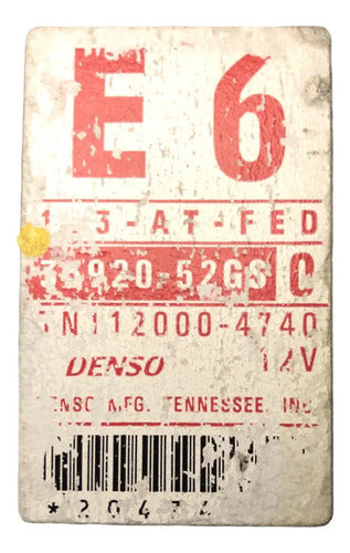 Pcm Computadora Suzuki Swift 1.3l 1995 33920-52gs (e6)