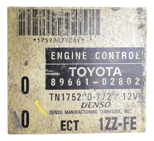 Computadora Toyota Corolla 1.8l 00-02 89661-02802