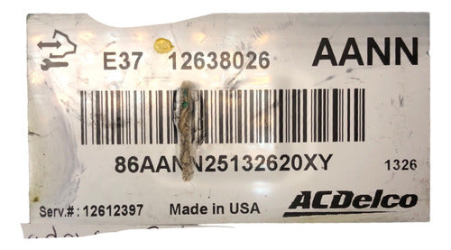 Computadora Chevrolet Malibu 2012 12638026 (aann)