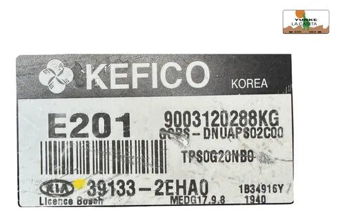 Pcm Computadora Kia Soul 2.0l A/t 14-16 39133-2eha0 P1