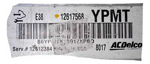 Computadora Chevrolet Silverado 3.5l 08-09 12617568 (ypmt)