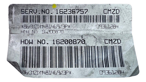 Computadora Chevrolet Malibu 99-05 16236757 (cmzd)
