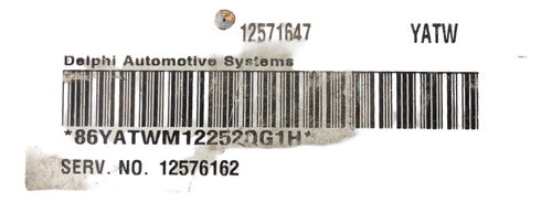 Computadora Pontiac Sunfire 2.2l 2005 12571647 (yatw)