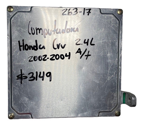 Computadora Honda Crv 2.4l A/t 02-04 37820-ppa-a57 (x6)