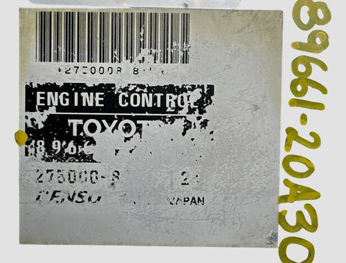 Pcm Computadora Toyota Celica 1.8l 04-05