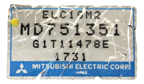 Modulo Tcm Mitsubishi Expo 1.8l A/t 1992 Md751351